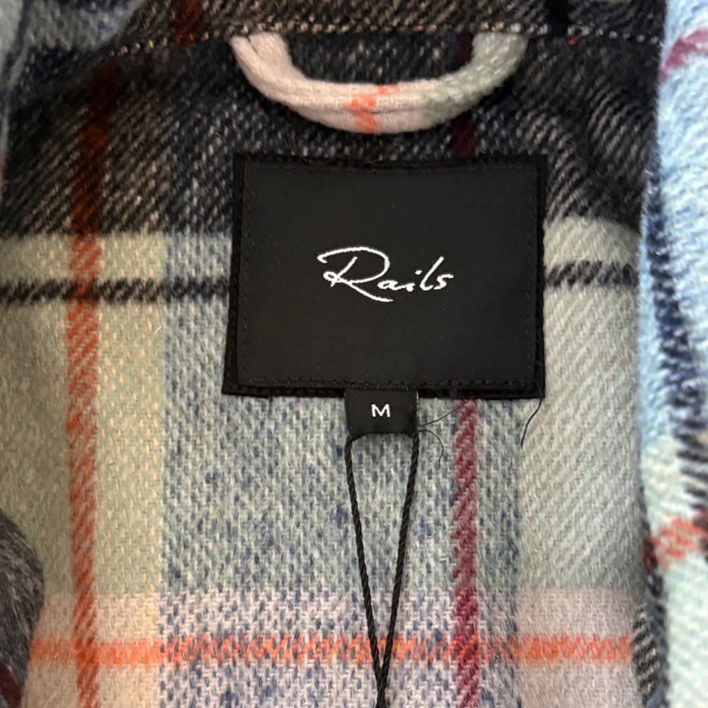 Plaid Button-Up Shacket - Picture 2 of 6